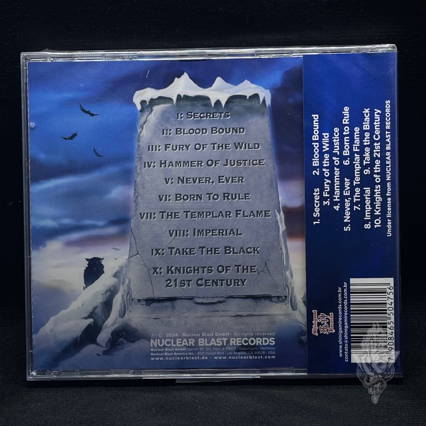 Hammerfall - Chapter V: Unbent, Unbowed, Unbroken CD