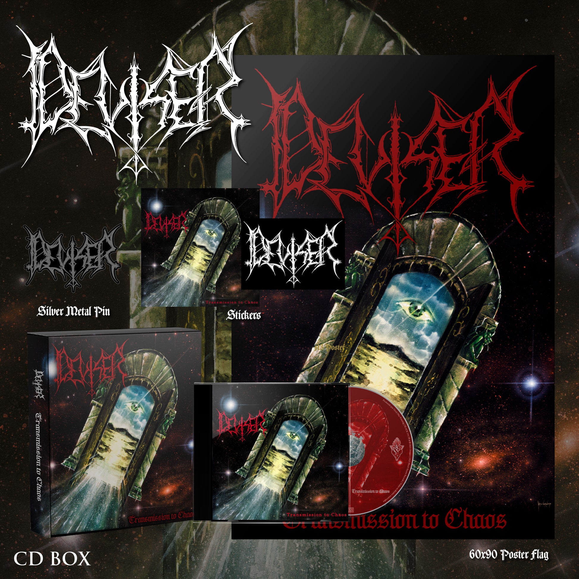 DEVISER- Transmission to Chaos CD Box | Black Hearts Records