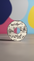CD edição banda com insert manuscrito