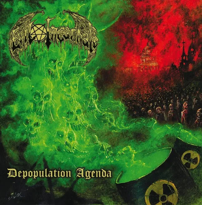 Evil Incarnate - Depopulation Agenda CD | Black Hearts Records