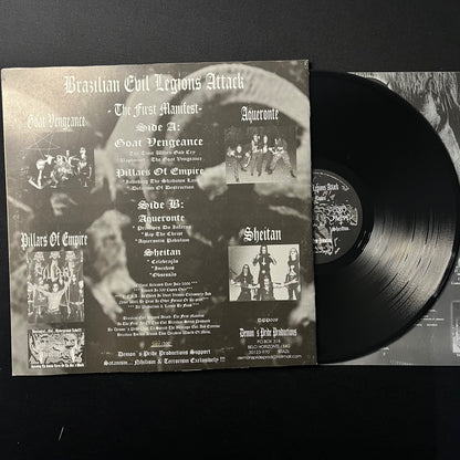Various e- Brazilian Evil Legions Attack LP | Black Hearts Records