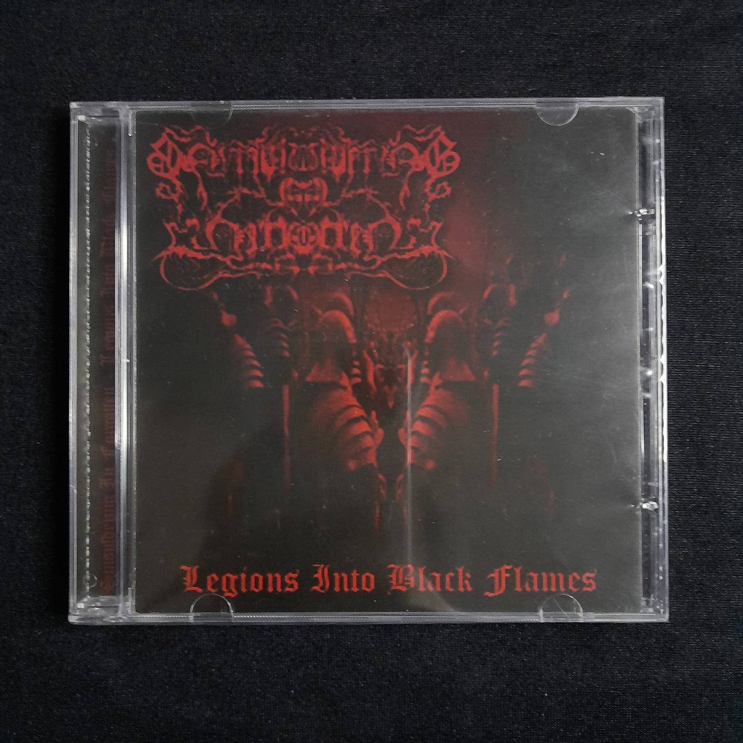 Smouldering in Forgotten - Legions into Black Flames CD