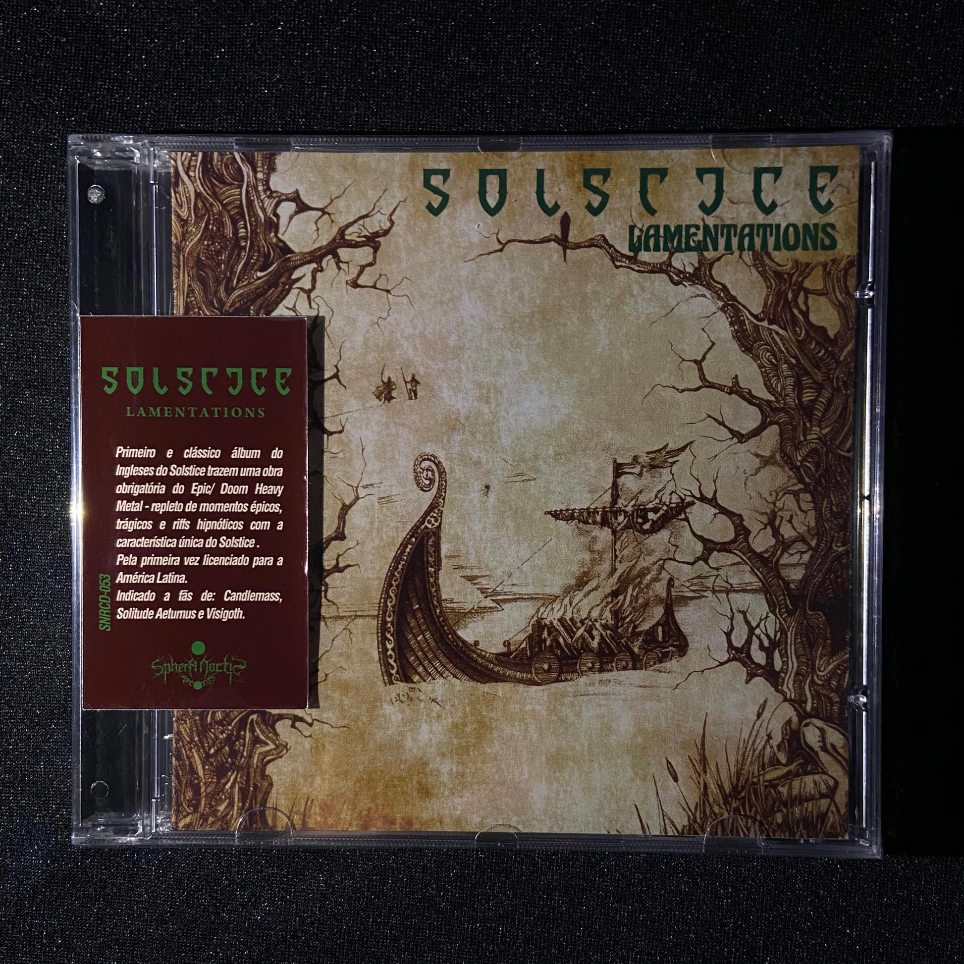 Solstice - Lamentations CD | Black Hearts Records