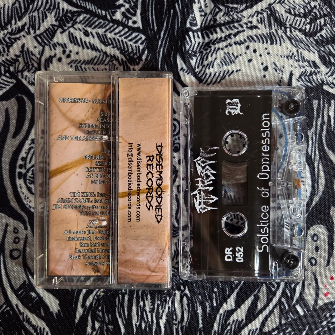 Oppressor - Solstice of Oppression Cassete