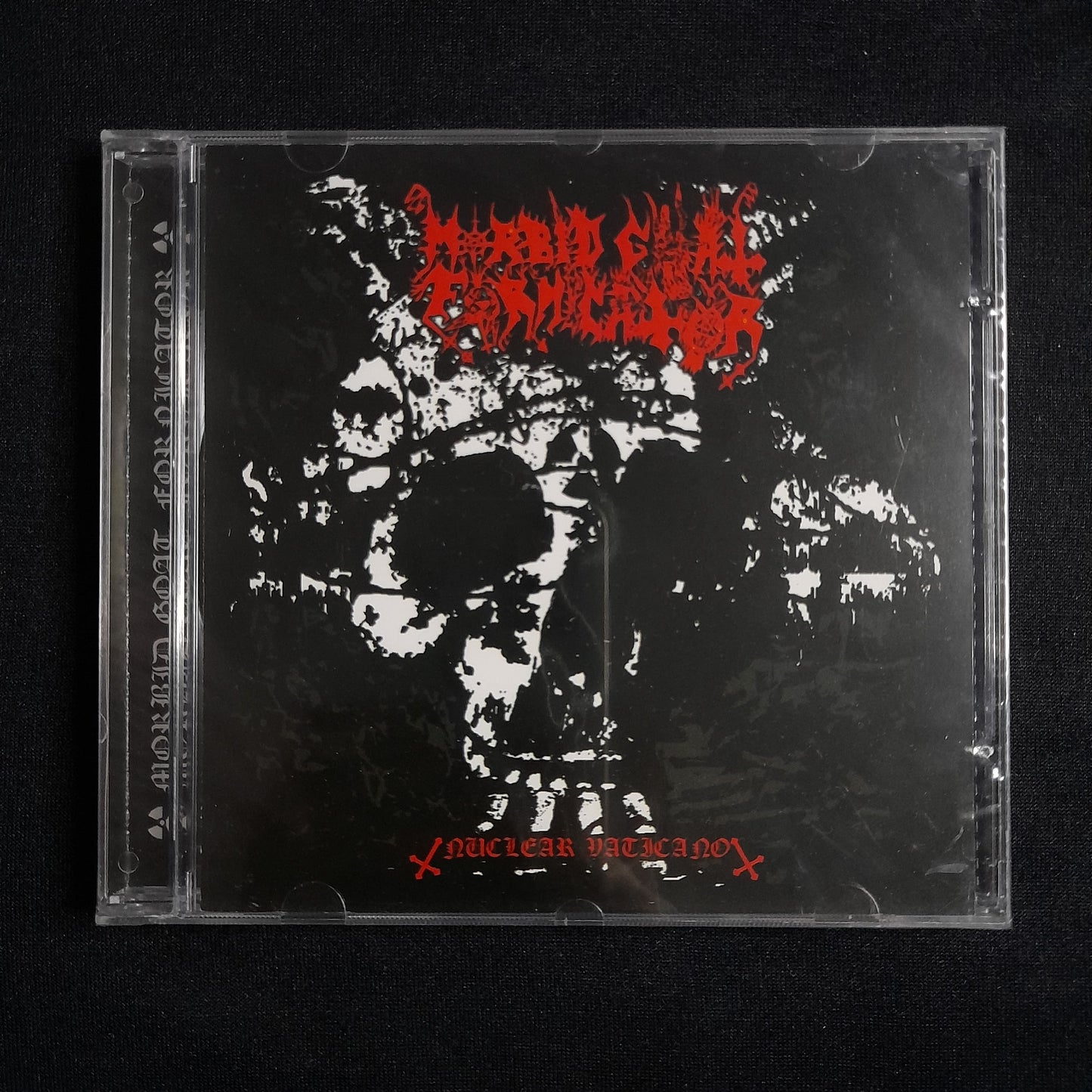 Morbid Goat Fornicator - Nuclear Vaticano CD | Black Hearts Records