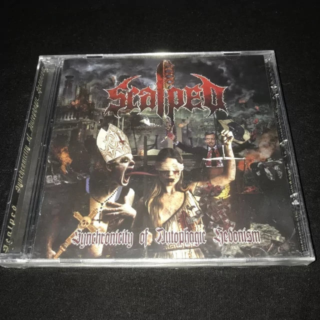 Scalped - Synchronicity of Autophagic Hedonism CD | Black Hearts Records
