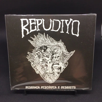 Repudiyo - Desgraça, Discórdia E Desgosto CD Digisleeve | Black Hearts Records