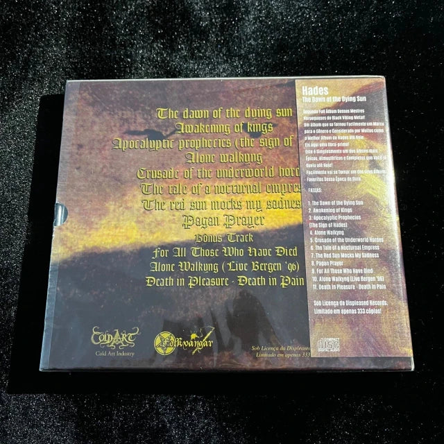 Hades - The Dawn of the Dying Sun CD Slipcase