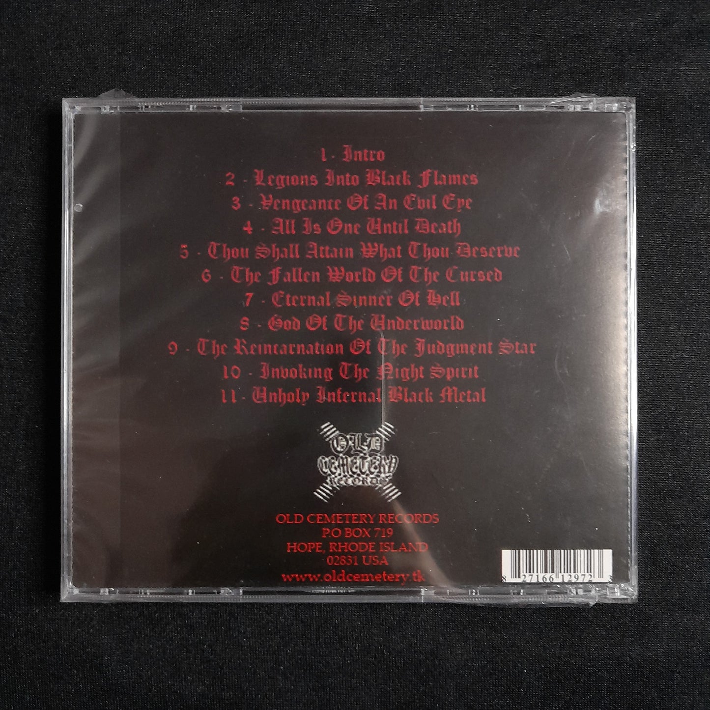 Smouldering in Forgotten - Legions into Black Flames CD