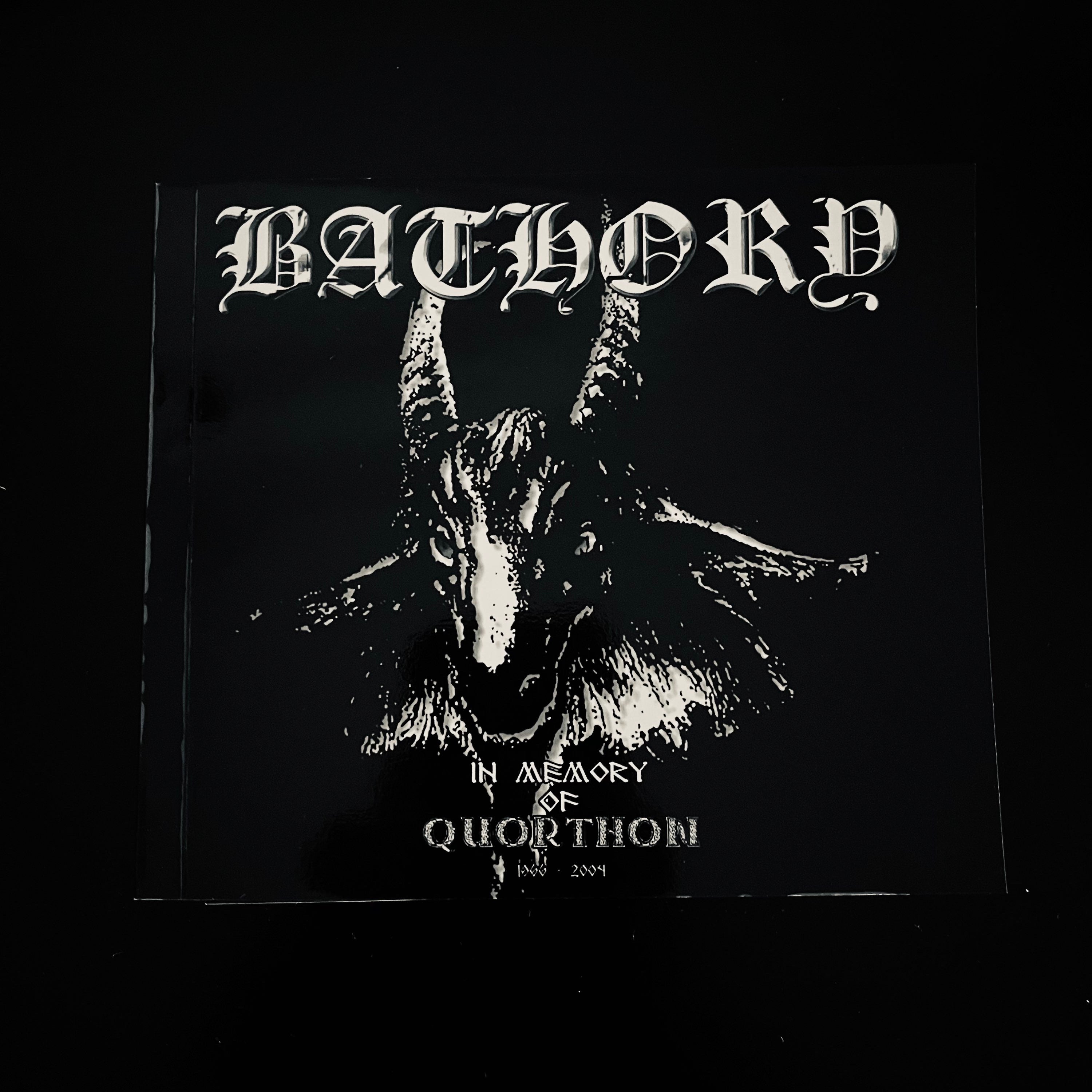 Bathory - In Memory of Quorthon Box Triplo