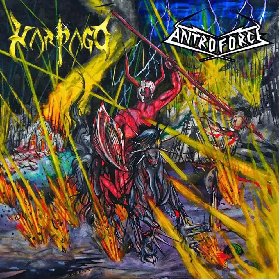 Harpago / Antroforce - Harpago & Antroforce CD | Black Hearts Records