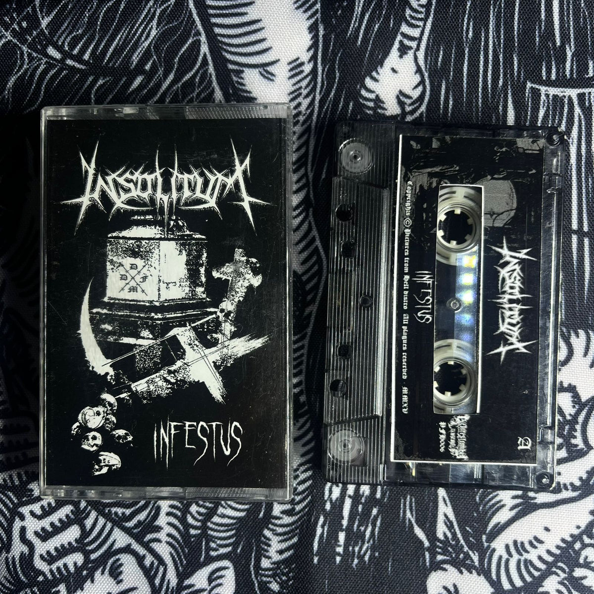 INSOLITUM - Infestus Cassete | Black Hearts Records