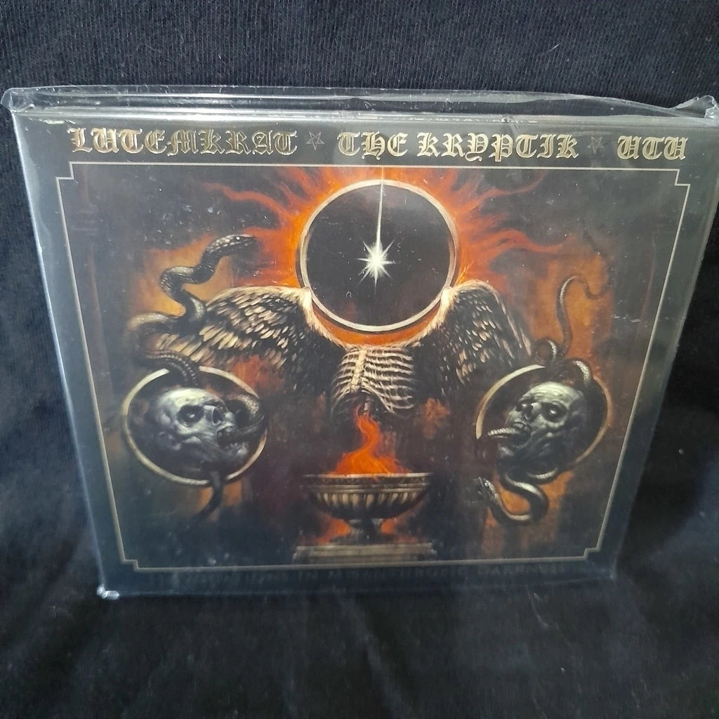 Lutemkrat / The Kryptik / UTU - Split CD Digipak | Black Hearts Records