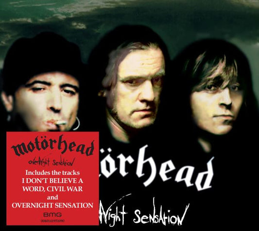MOTORHEAD - Overnight Sensation CD Digipak | Black Hearts Records