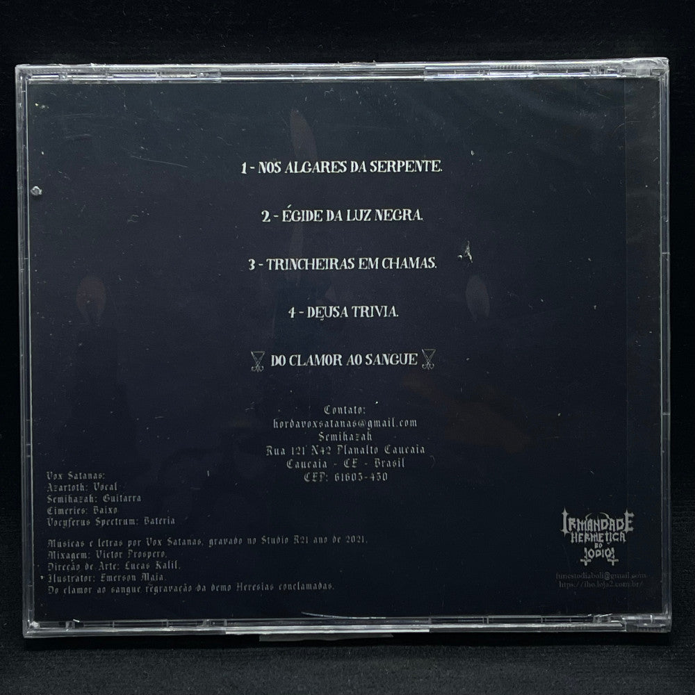 Vox Satanas - Entre Sigilos E Velas CD