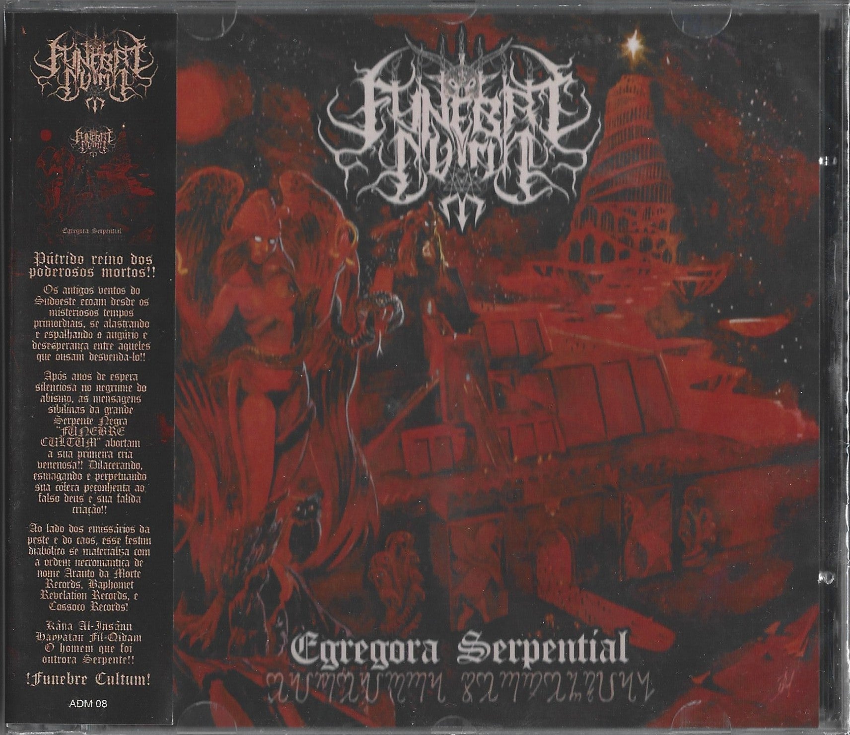 Funebre Cultum - Egregora Serpential CD | Black Hearts Records