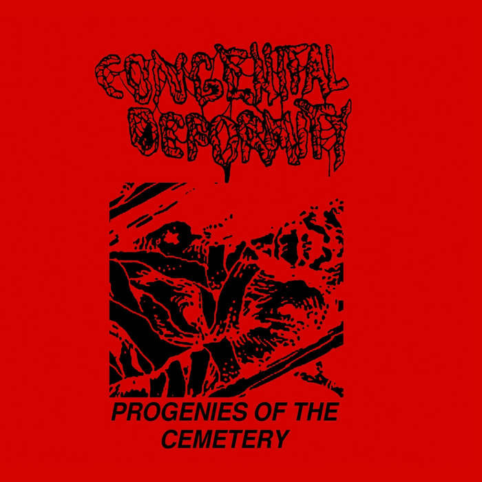 Congenital Deformity - Progenies of the Cemetery CD | Black Hearts Records