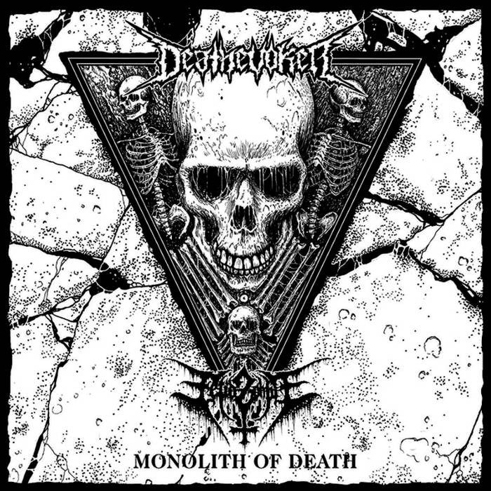 Fetid Zombie / Deathevoker - Monolith of Death CD | Black Hearts Records