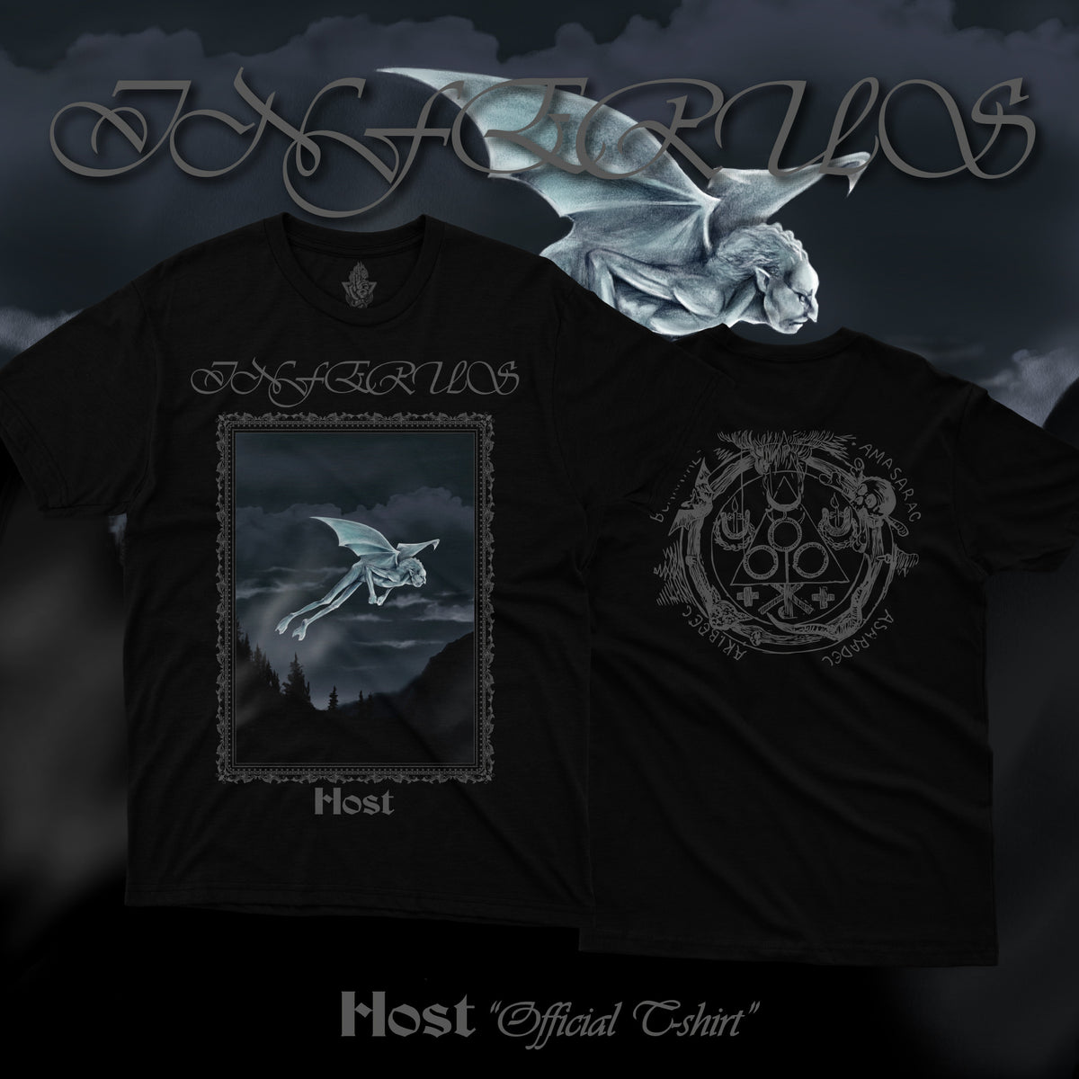 INFERUS - Host Camiseta | Black Hearts Records