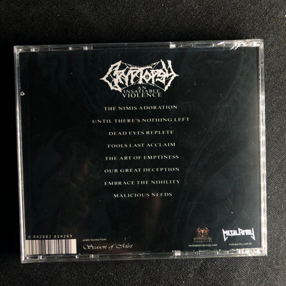 Cryptopsy - An Insatiable Violence CD
