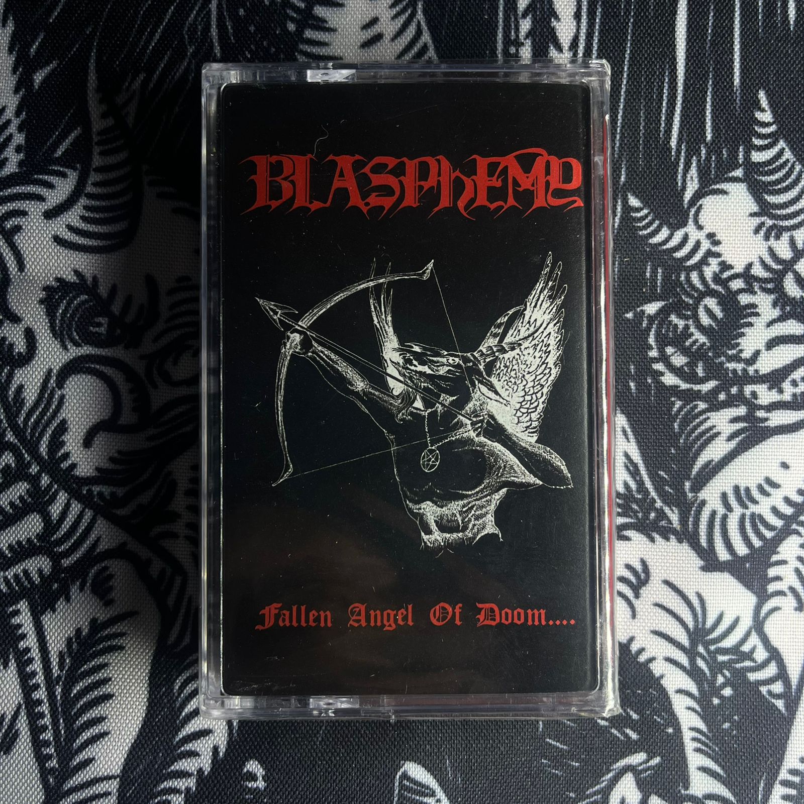 BLASPHEMY - Fallen Angel of Doom.... Cassete | Black Hearts Records
