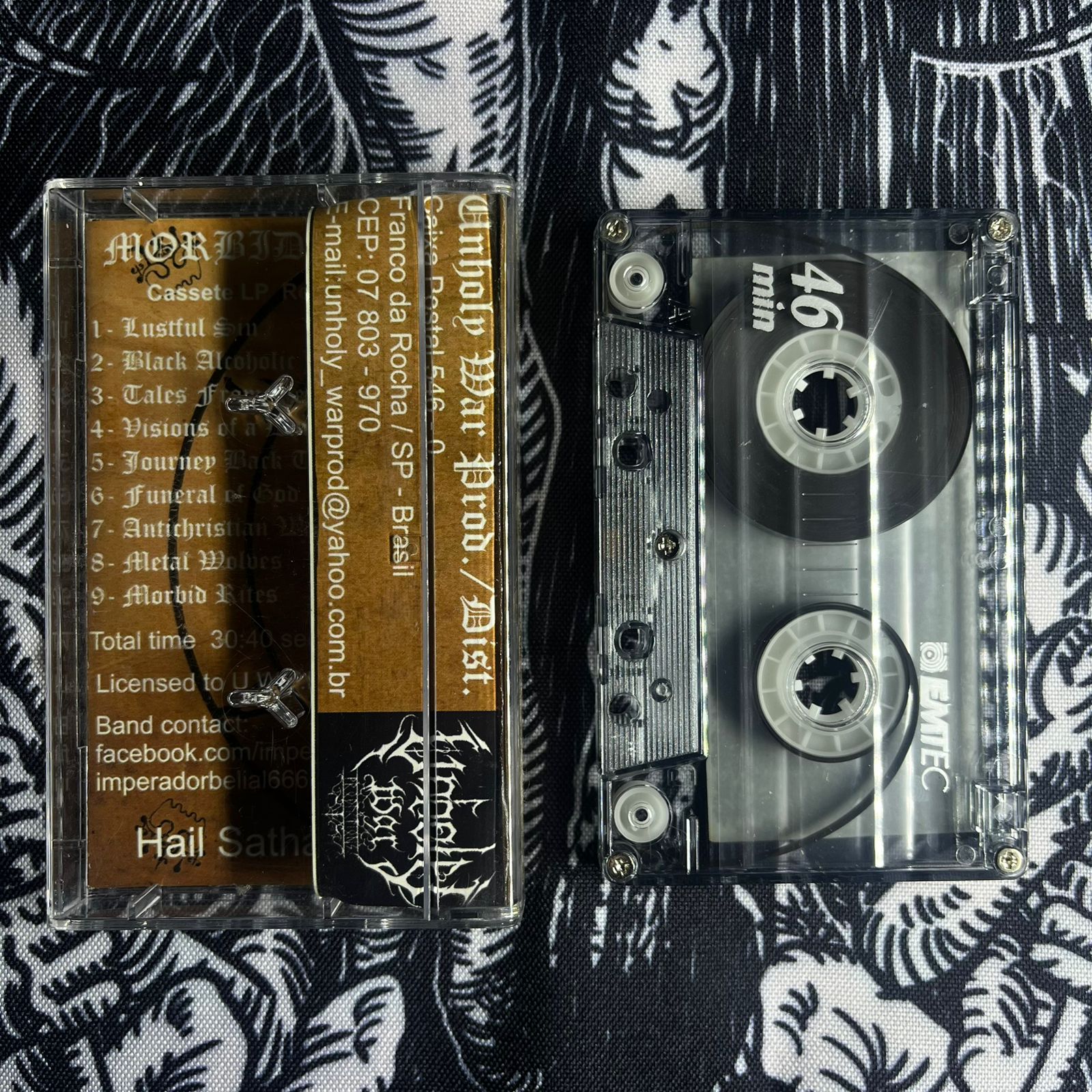 Imperador Belial - Morbid Rites Cassete