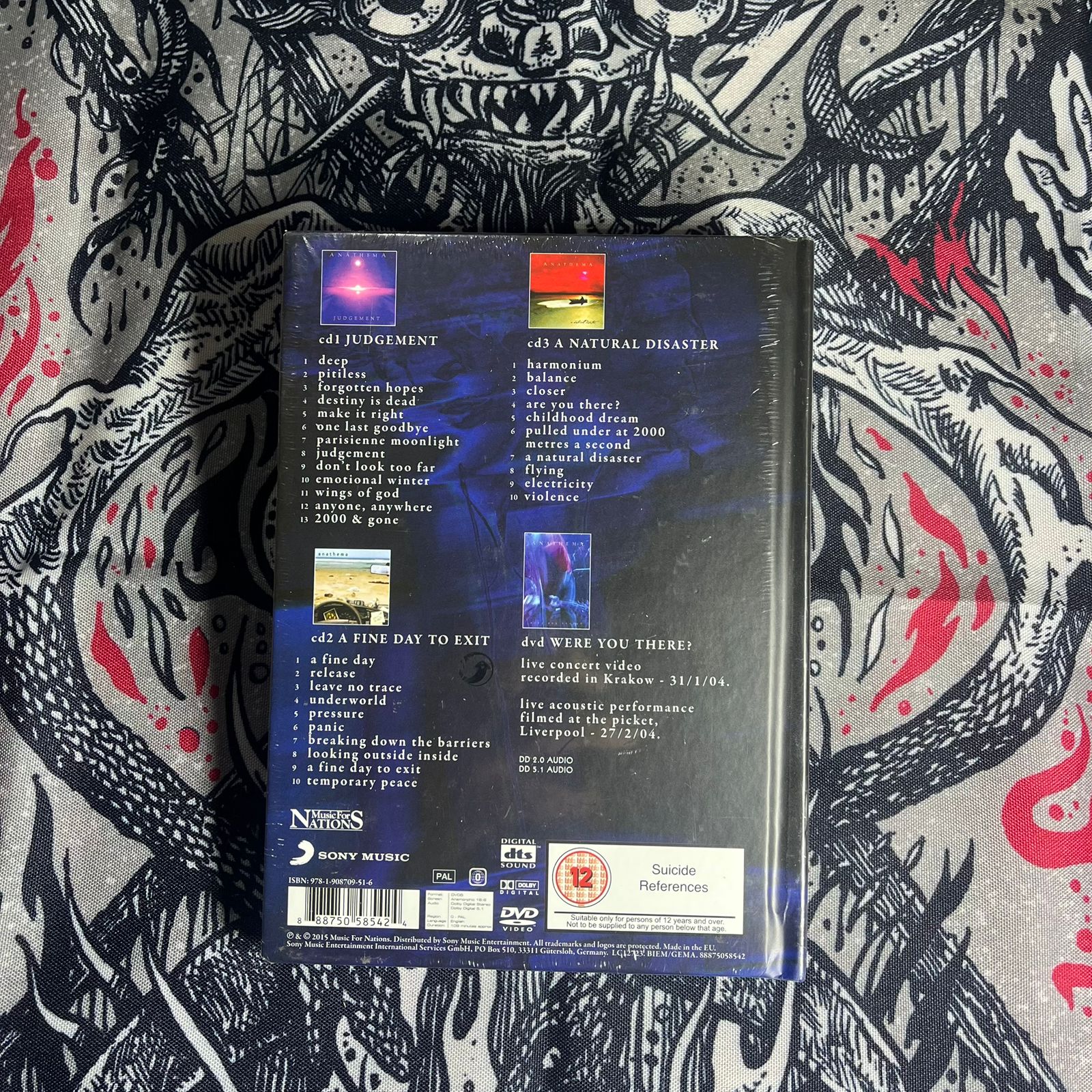 Anathema - Fine days: 1999 - 2004 3Cd + Dvd Digibook A5