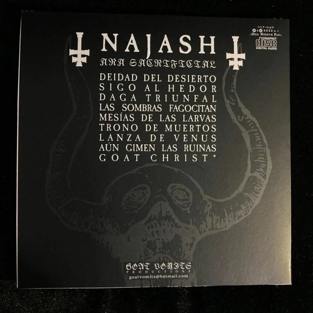 Najash - Ara sacrificial 7 Giant DigipakCD