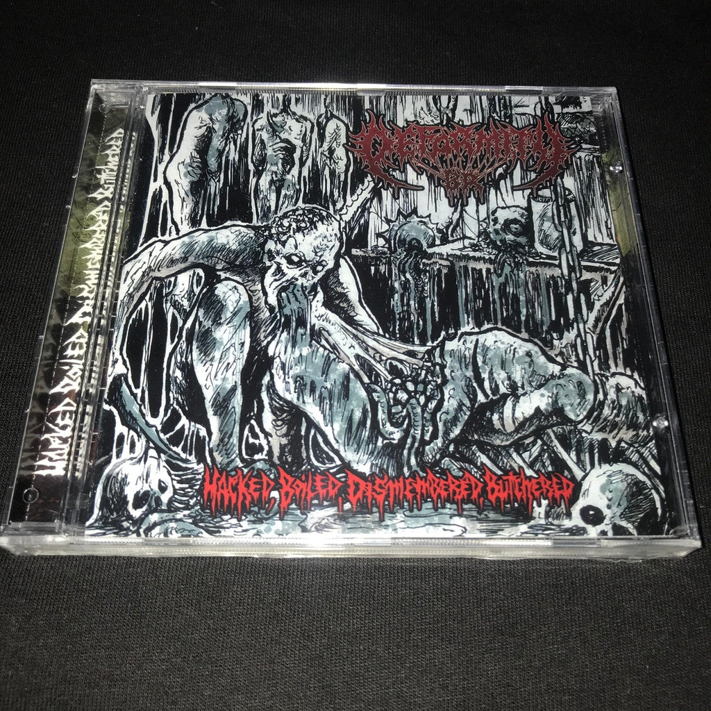 Deformity BR - Hacked, Boiled, Dismembered, Butchered CD | Black Hearts Records