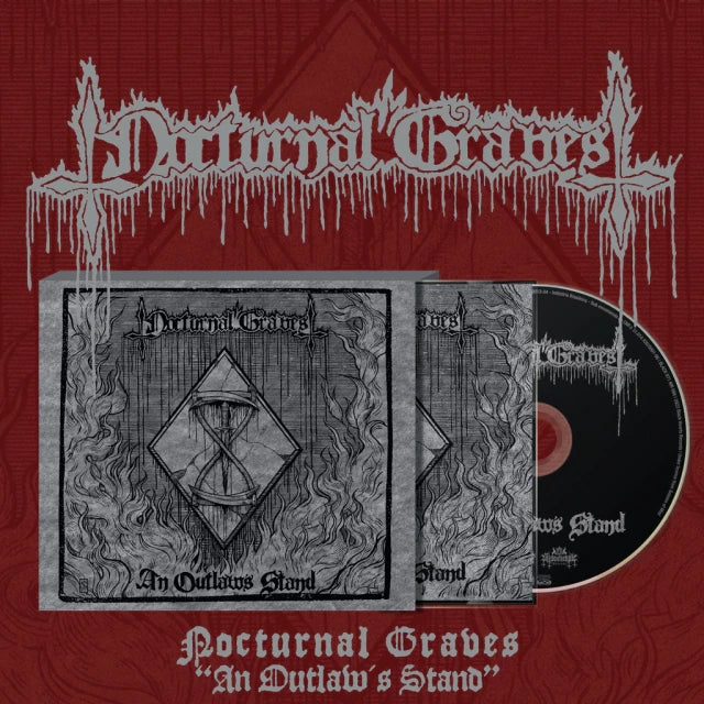NOCTURNAL GRAVES- An Outlaw's Stand CD Slipcase