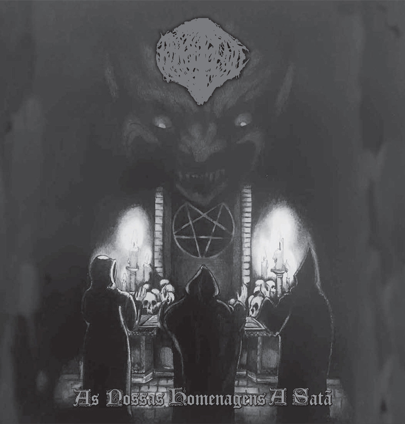 BEHALF FIEND - As Nossas Homenagens A Satã Giant CD Giant 7POL | Black Hearts Records