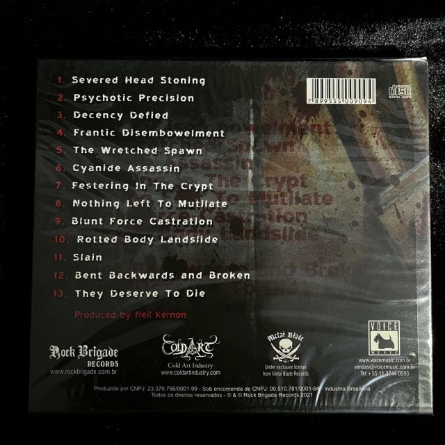 Cannibal Corpse - The Wretched Spawn CD Slipcase