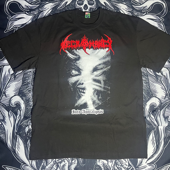 Necromancy – Into Apocalipsis Camiseta | Black Hearts Records