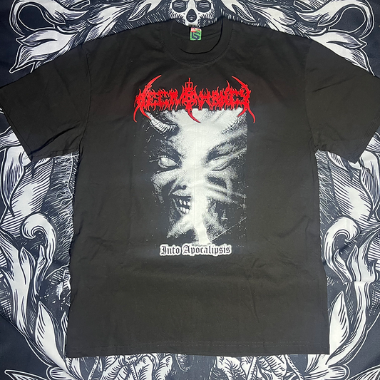 NECROMANCY - Into Apocalipsis Camiseta | Black Hearts Records