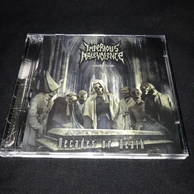 Imperious Malevolence - Decades of Death CD | Black Hearts Records