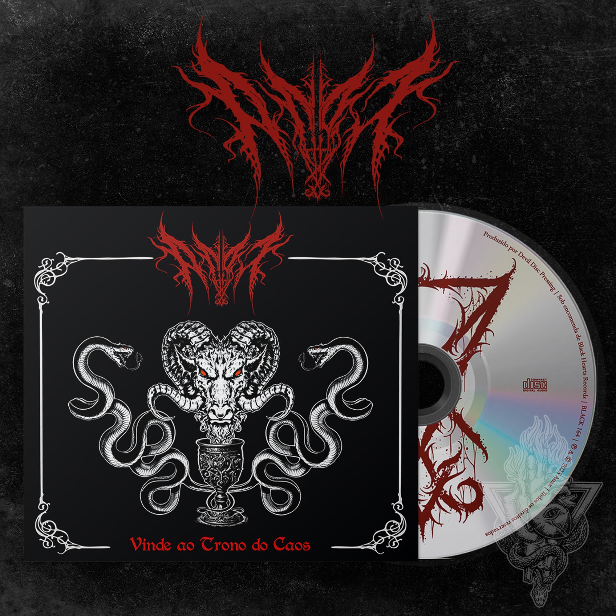 ANAX "Vinde ao Trono do Caos" CD Digipack