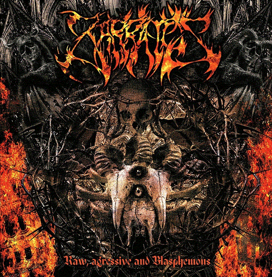 BARBATOS - Raw, Agressive and Blasphemous CD | Black Hearts Records