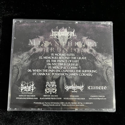 Diaballein - Misanthropy Chronicle CD