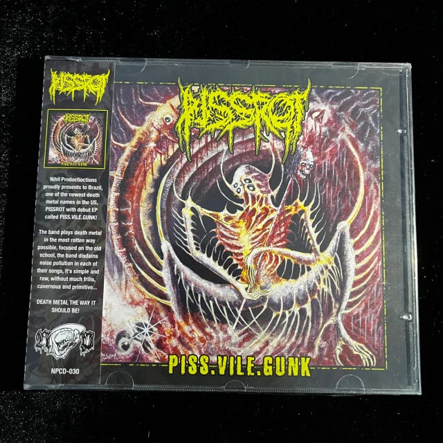 Pissrot - Piss.Vile.Gunk CD | Black Hearts Records