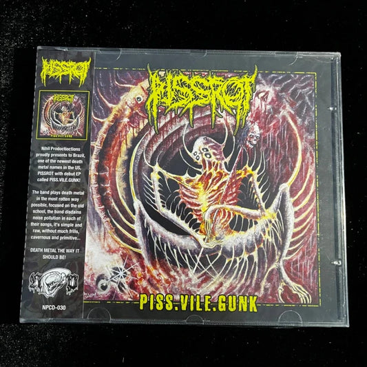 PISSROT - Piss.Vile.Gunk CD | Black Hearts Records
