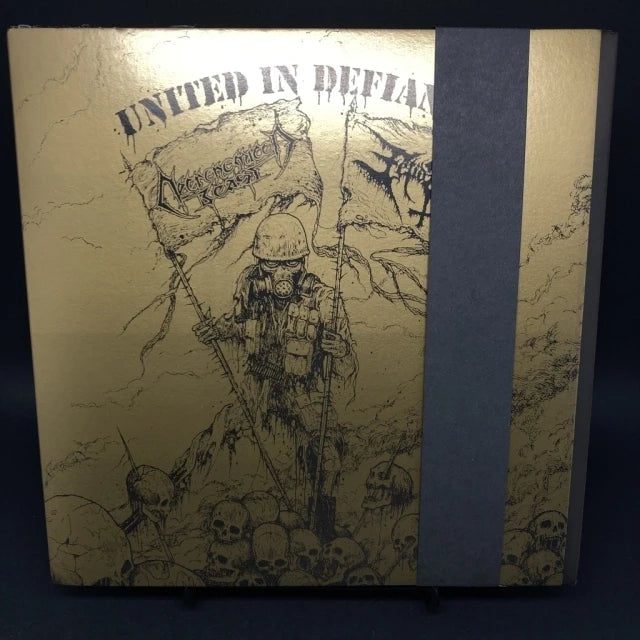 Necronomicon Beast/Fetid Zombie - United in Defiance 7 Giant DigipakCD | Black Hearts Records