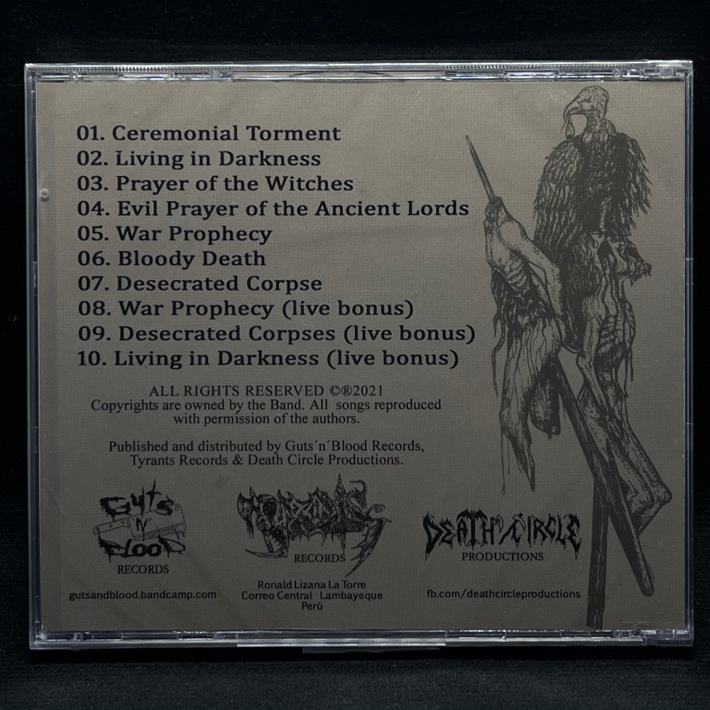 Impalement - Ancestral Blasphems Prayers Demo 1 CD
