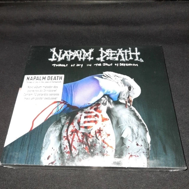 Napalm Death - Throes of Joy in the Jaws of Defeatism CD Slipcase | Black Hearts Records