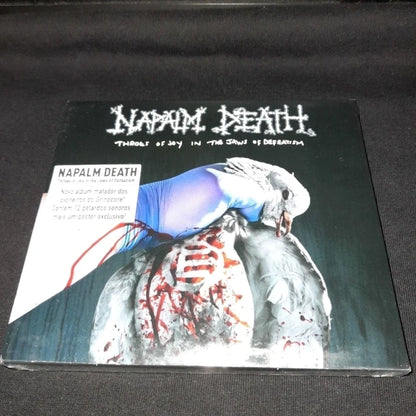 Napalm Death - Throes of Joy in the Jaws of Defeatism CD Slipcase | Black Hearts Records