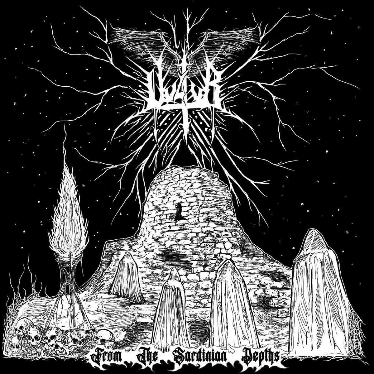 VULTUR - From The Sardinian Depths CD | Black Hearts Records