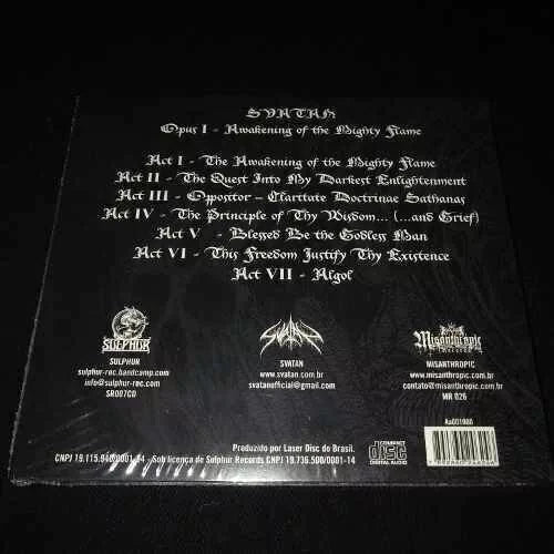 Svatan - Opus I - Awakening Of The Mighty Flame CD Digipak