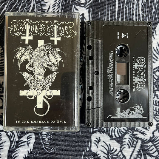 GROTESQUE - In the Embrace of Evil Cassete | Black Hearts Records