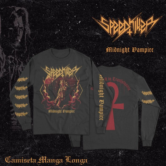 SPEEDKILLER - Midnight Vampire Manga longa | Black Hearts Records