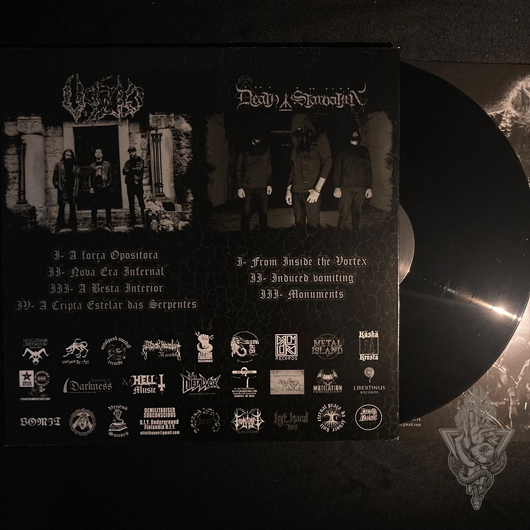 Vazio / Death By Starvation – Avaritia Furorem Ignorantia LP