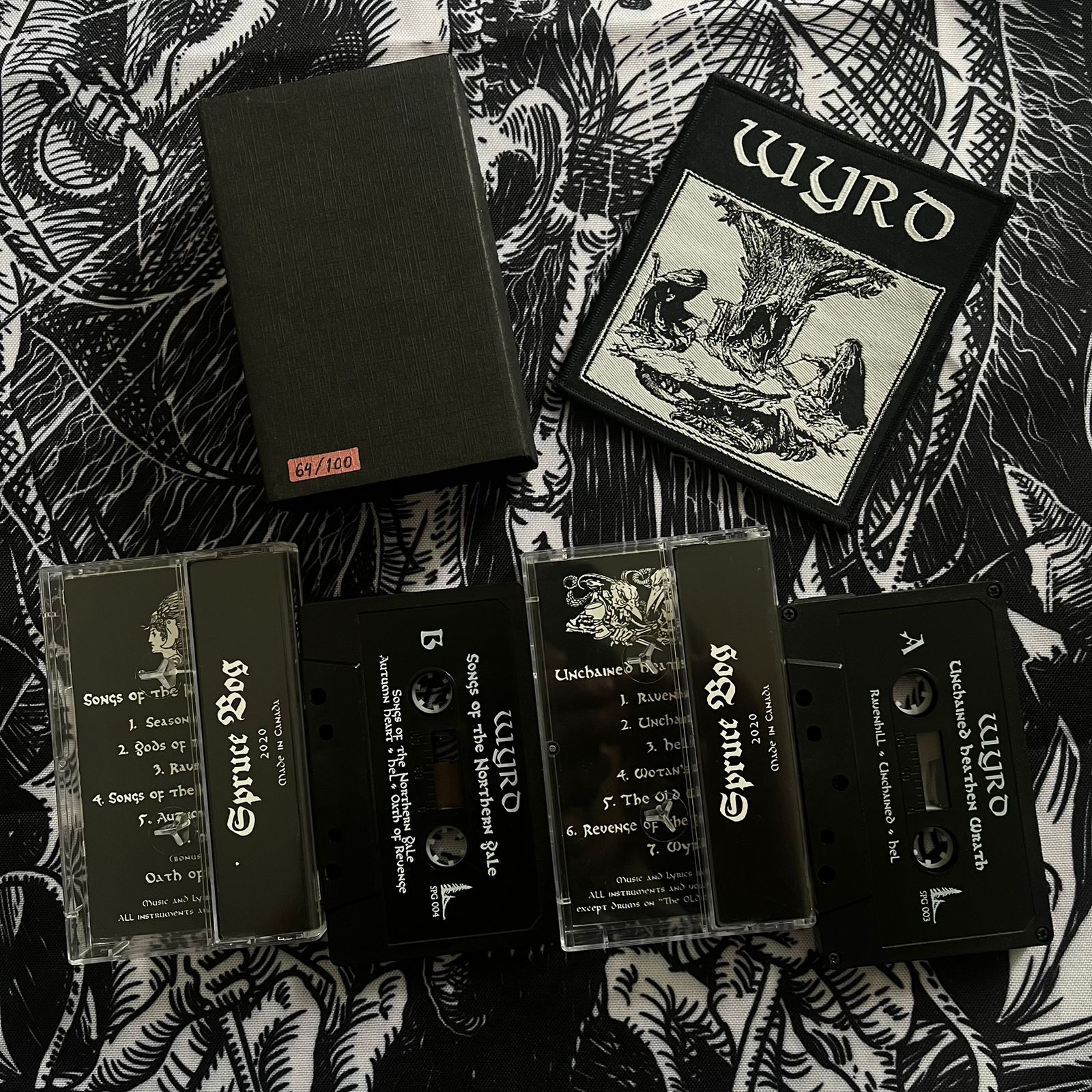 Wyrd - The Demos Collection 2x Cassete Box